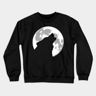 Wolf in the Moon Crewneck Sweatshirt